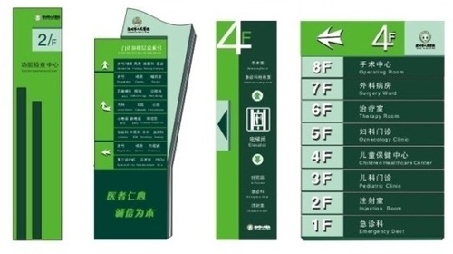 醫院標識系統規劃設計